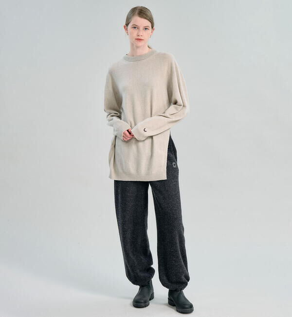 ORCIVAL「ORCIVAL | ブラッシュドフリース イージーパンツ WOMEN」|その他|CHARCOAL