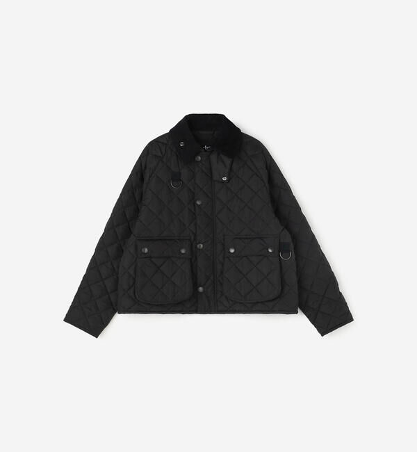  「Barbour |〈別注〉BLYTH キルティングジャケット WOMEN」|ブルゾン・スタジャン|BLACK