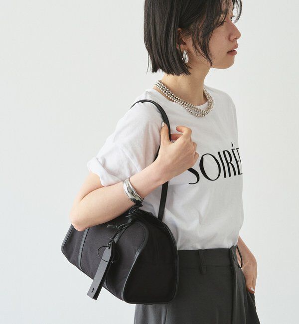  「《WEB限定》コーデュラナイロンワイドミニボストンバッグ」|ボストンバッグ|