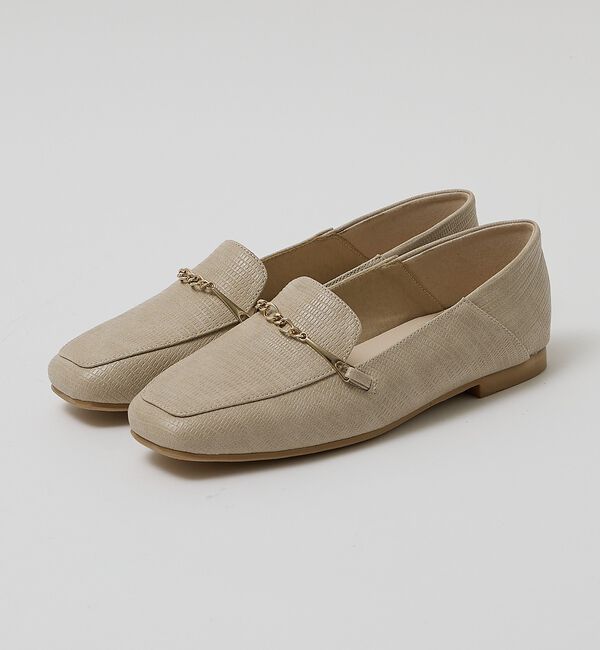AU BANNISTER「【販売店舗限定】バブーシュビットモカスクエアトゥローファー」|ローファー|