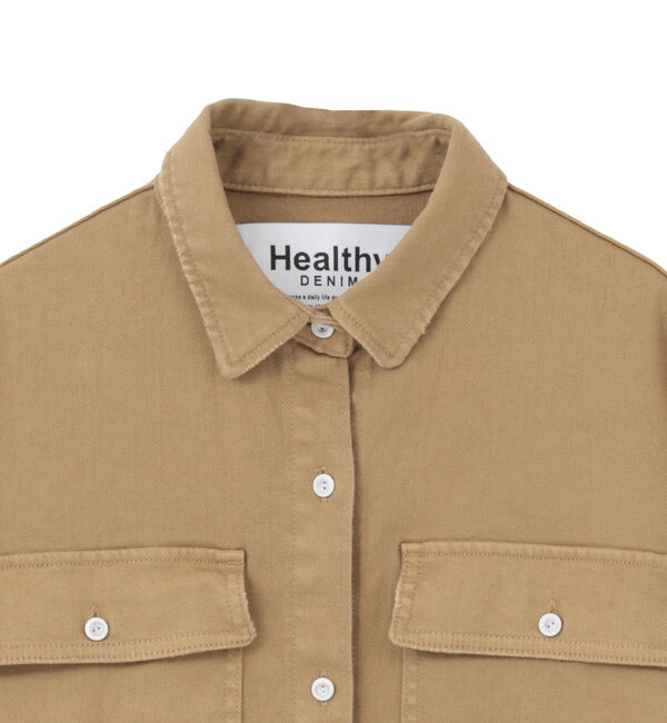 Liesse「【HEALTHY DENIM/ヘルシーデニム】デニムシャツ（Almond）」|シャツ・ブラウス|