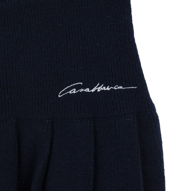 SOFFITTO「【Casablanca/カサブランカ】エンブロイダリーアート・プリーツスカート」|スカート|