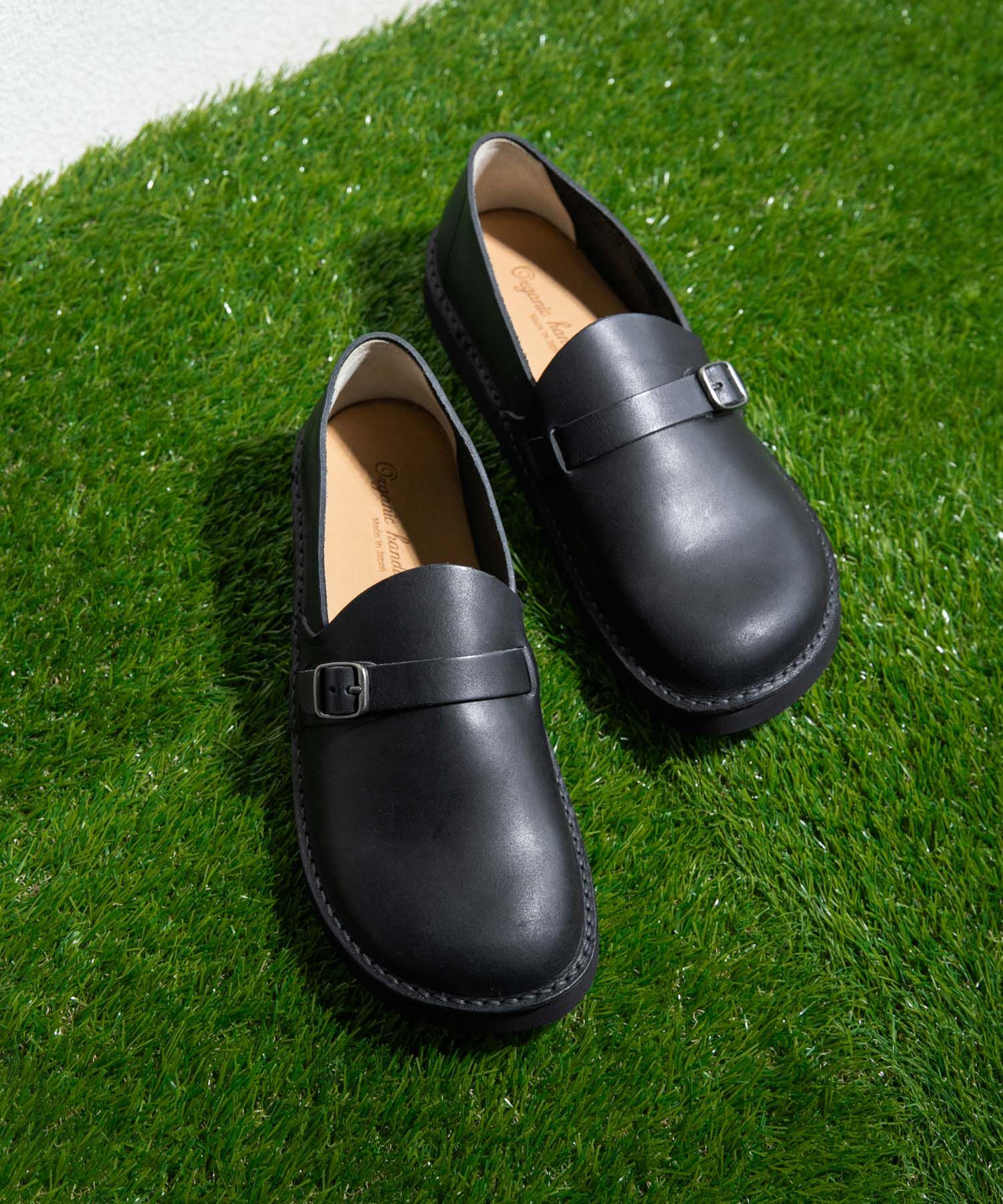 Sonny Label 「Organic Handloom　BENGAL」|スリッポン|ブラック
