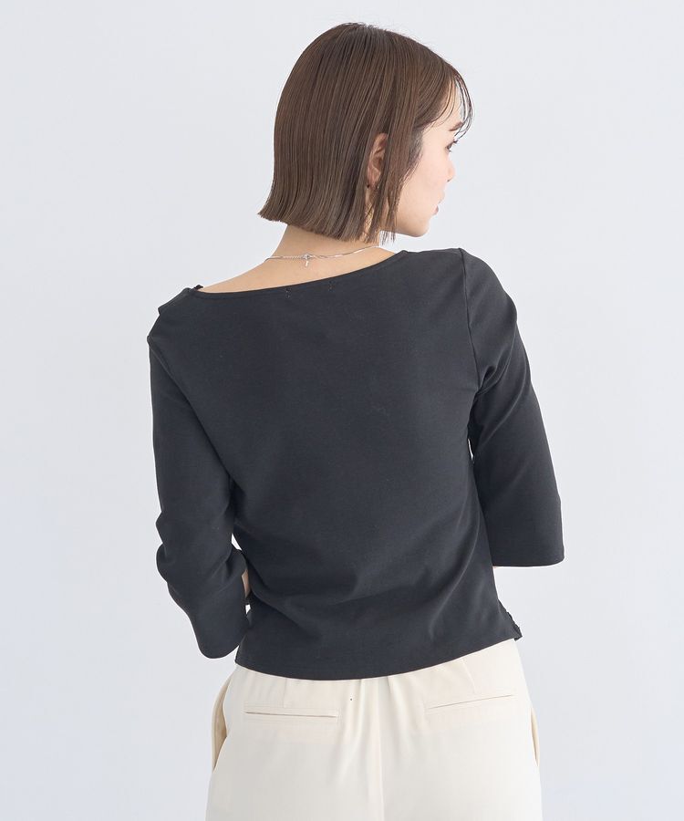 earth music&ecology「レースレイヤードドレーププルオーバー」|Tシャツ・カットソー|