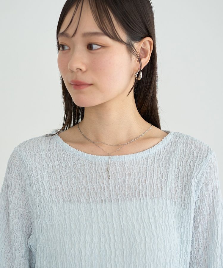 earth music&ecology「ランダムヨウリュウカットプルオーバー」|Tシャツ・カットソー|
