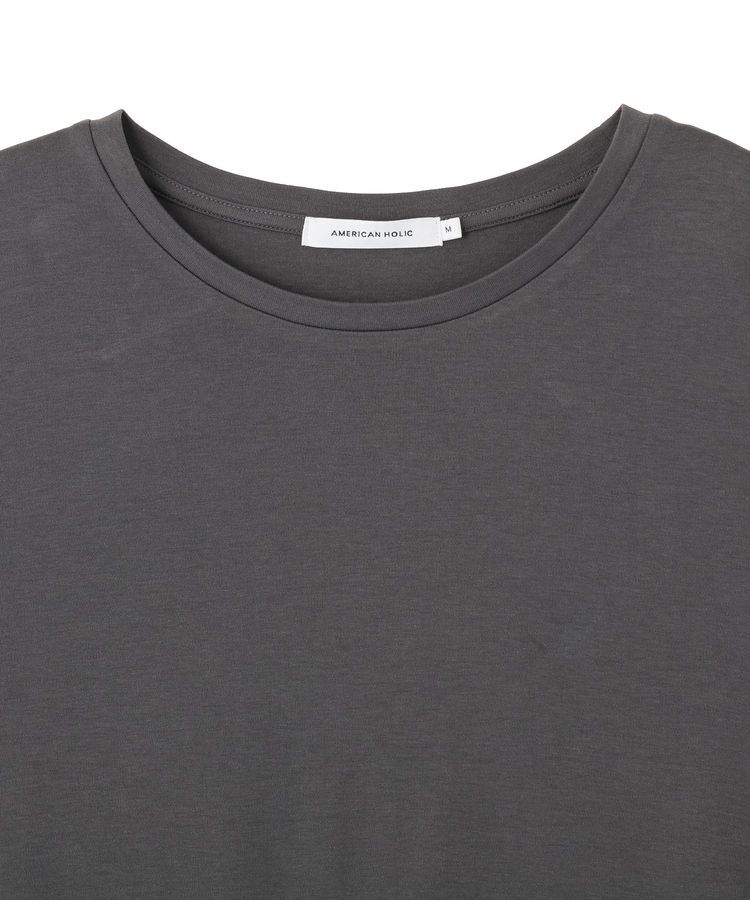 AMERICAN HOLIC「【接触冷感】裾レースノースリーブプルオーバー」|Tシャツ・カットソー|