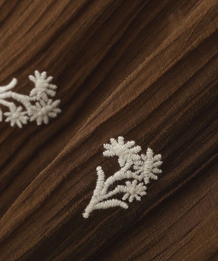 Green Parks「花柄刺繍キャミワンピース」|ワンピース|