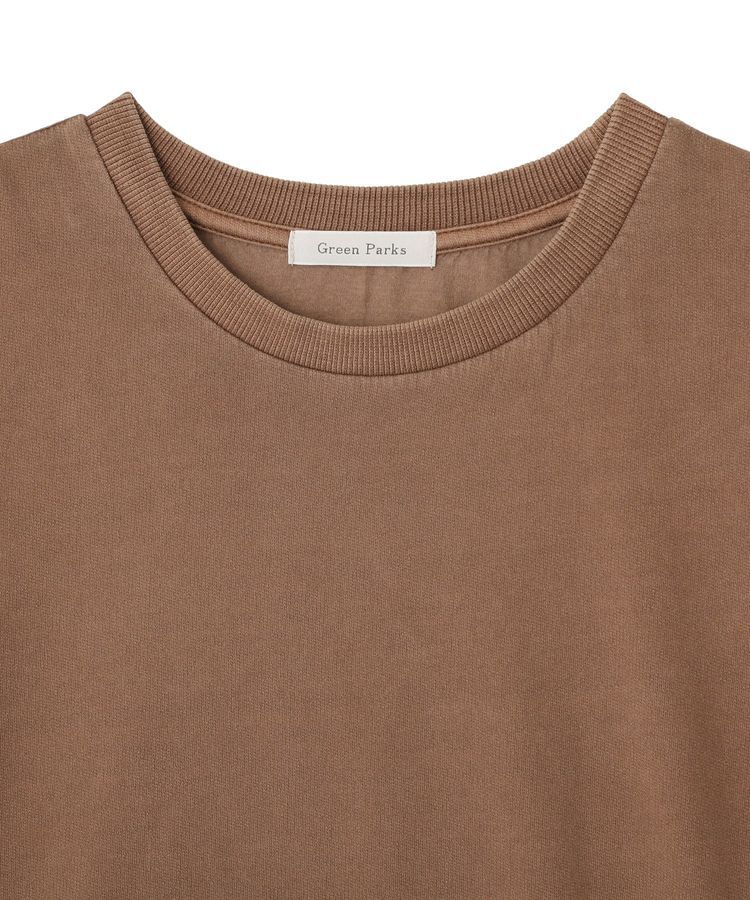 Green Parks「ピグメントドッキングプルオーバー」|Tシャツ・カットソー|