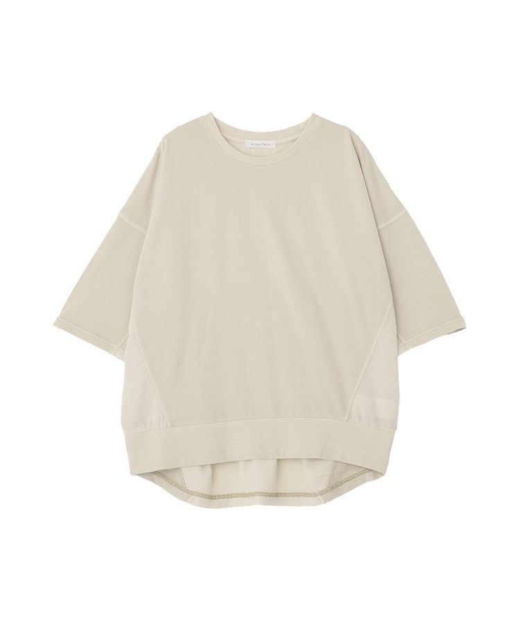 Green Parks「ピグメントドッキングプルオーバー」|Tシャツ・カットソー|Beige