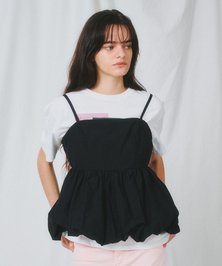 GARAGE OF GOOD CLOTHING「ヘムラインバルーンキャミ」|ベスト・ジレ|
