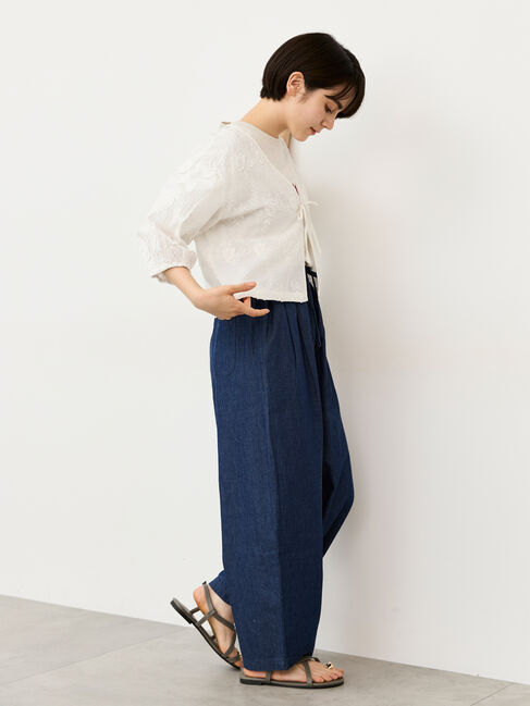 Samansa Mos2「インドデニムコクーンパンツ」|その他|