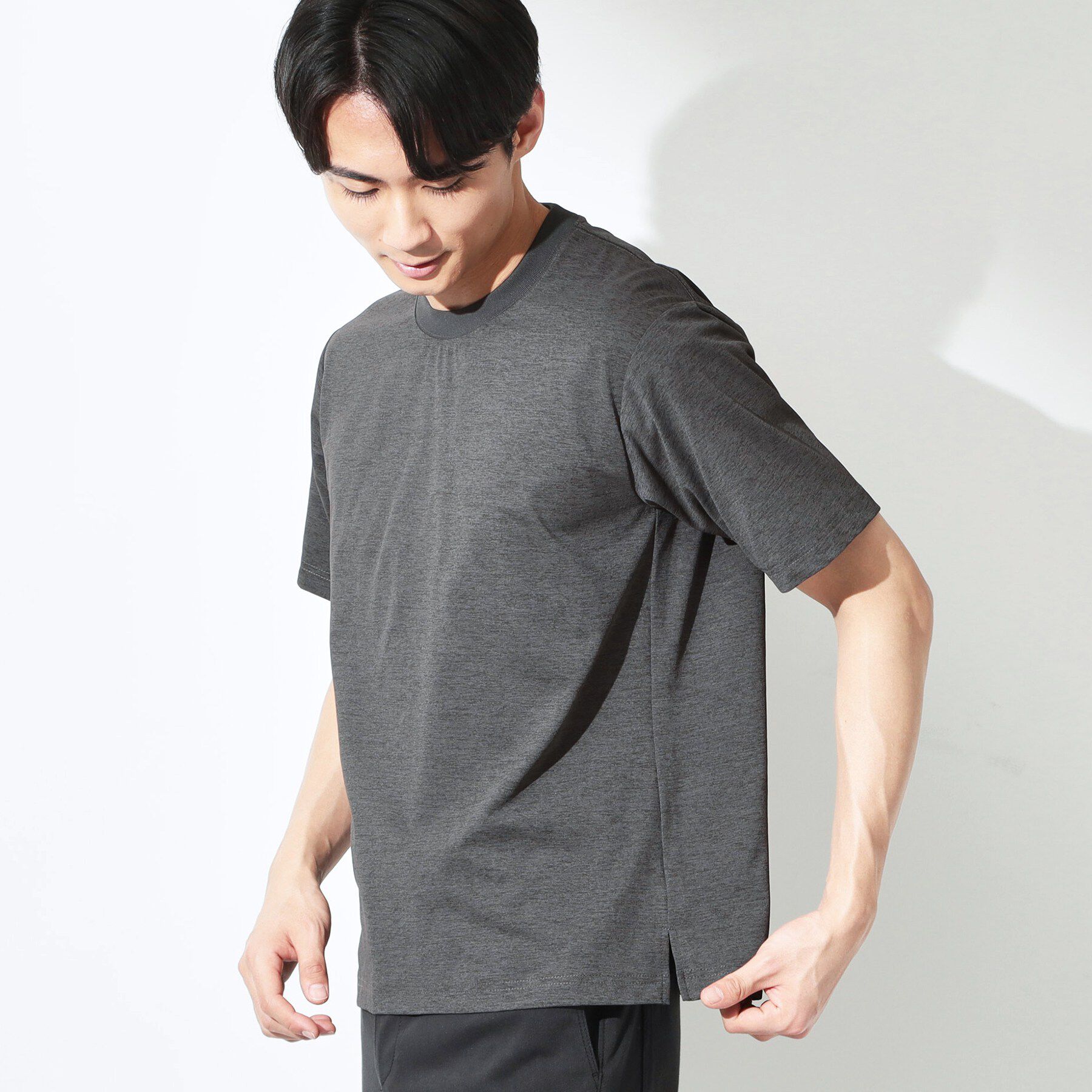 THE SHOP TK「【接触冷感/吸水速乾/UVカット/透け防止/遮熱】BO-NO TEE/ボーノTシャツ」|Tシャツ・カットソー|