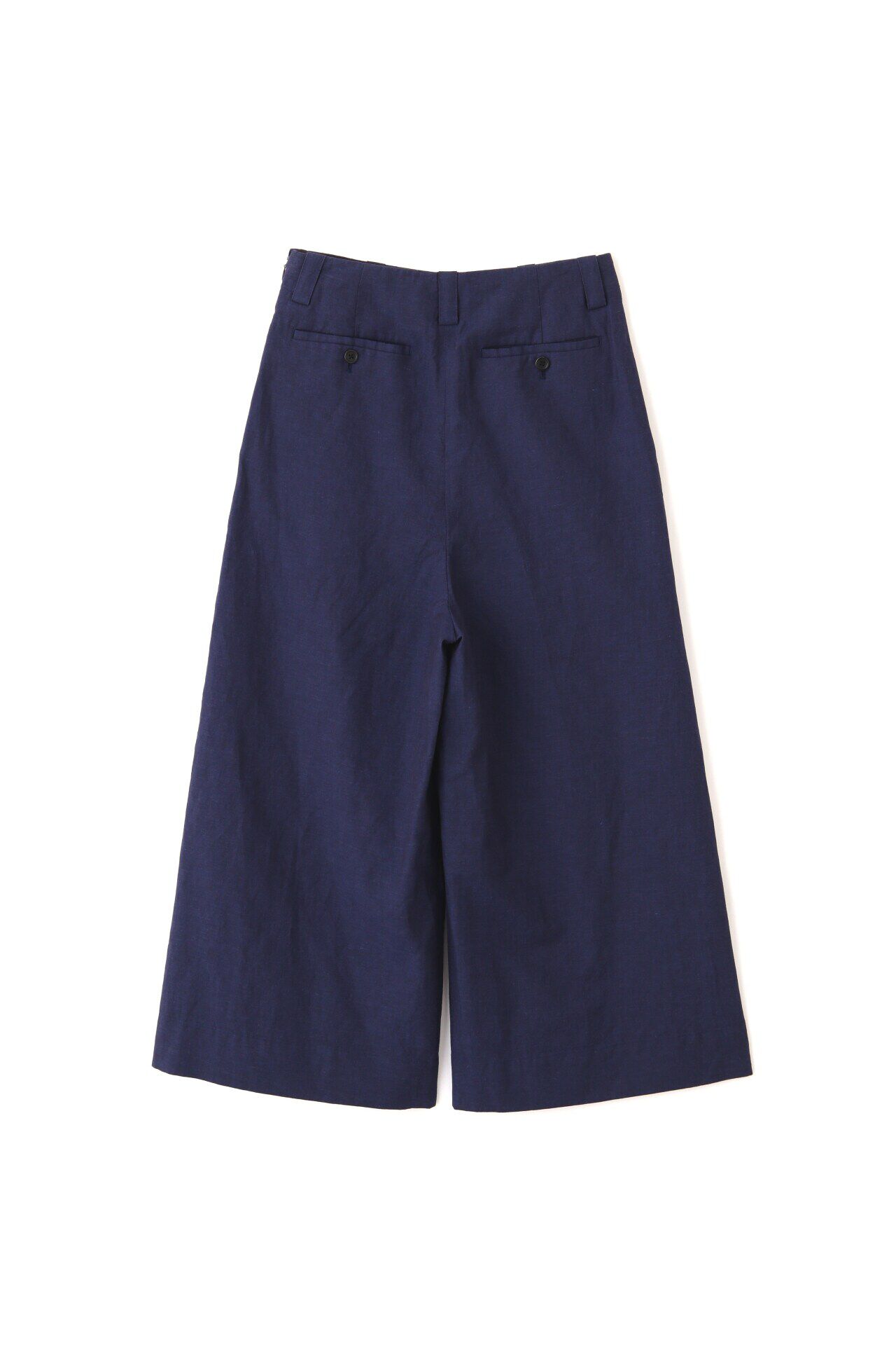  「YARN DYE WOOL LINEN」|キュロット|