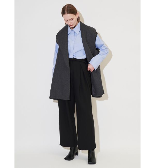 ELENDEEK「CROSS TUCKED WIDE PT」|その他|