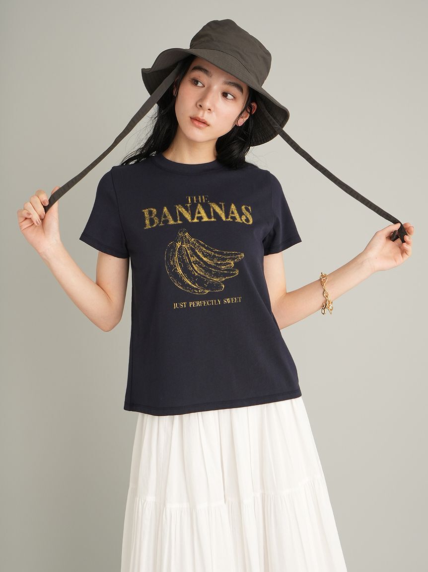 Mila Owen「モチーフグラフィックＴシャツ」|Tシャツ・カットソー|NVY