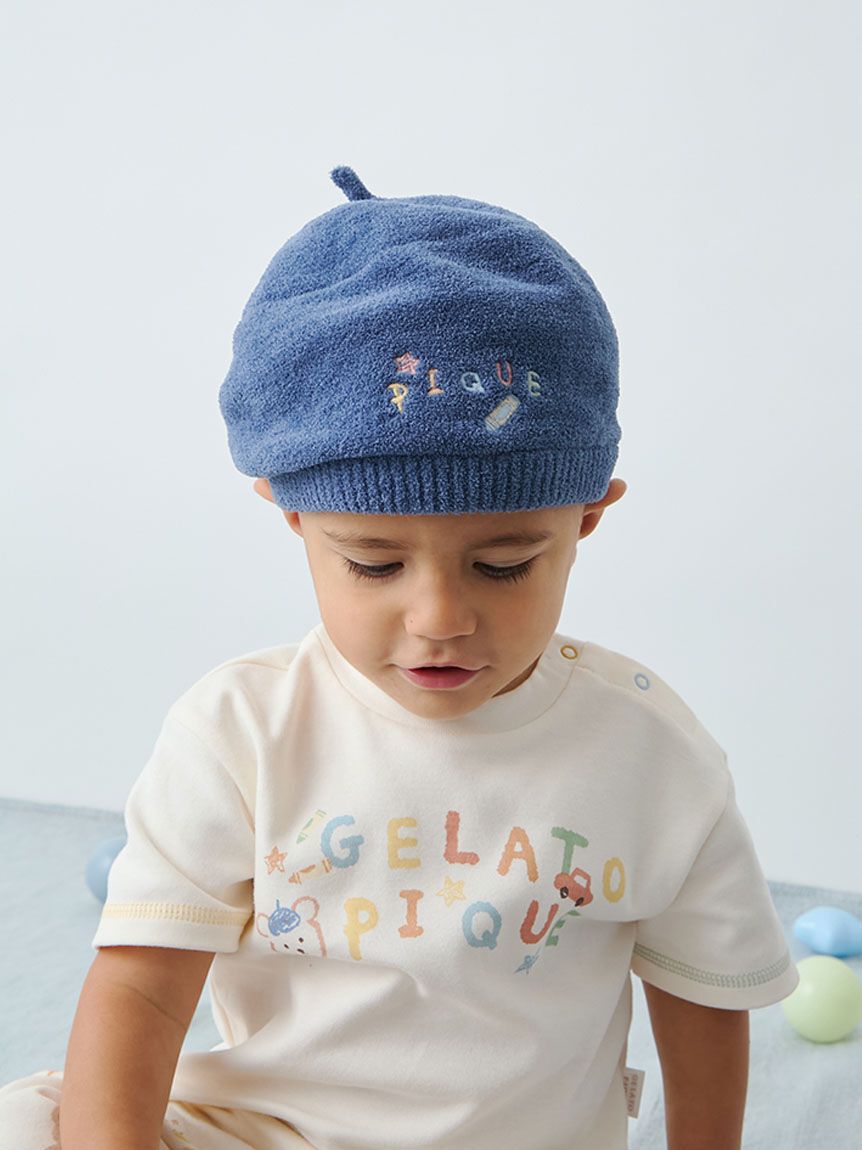 GELATO PIQUE KIDS & BABY「【BABY】ドローイングベアワンポイントTシャツ」|その他ベビーウェア|