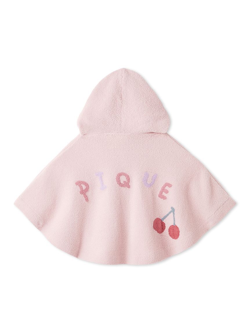 GELATO PIQUE KIDS & BABY「【BABY】エアリーモコドローイングベアポンチョ」|その他ベビーウェア|
