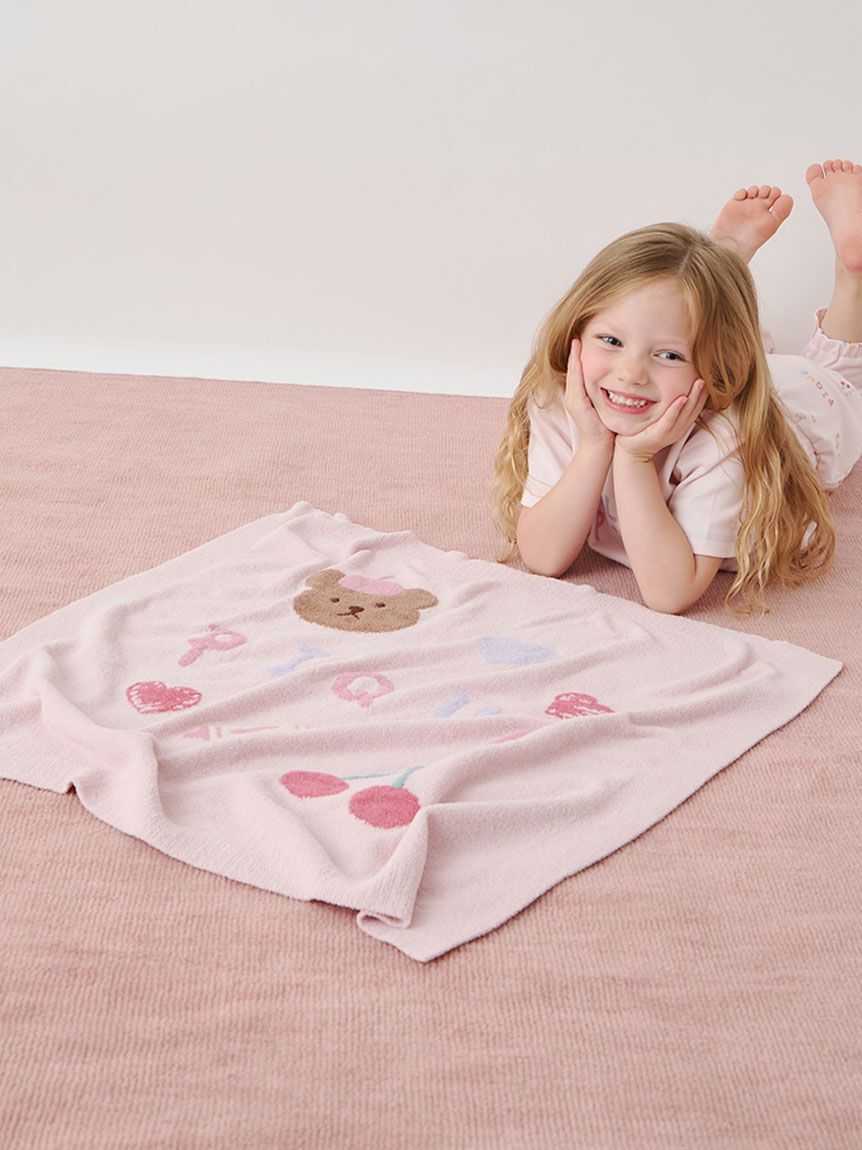 GELATO PIQUE KIDS & BABY「【KIDS】エアリーモコドローイングベアブランケット」|ブランケット|