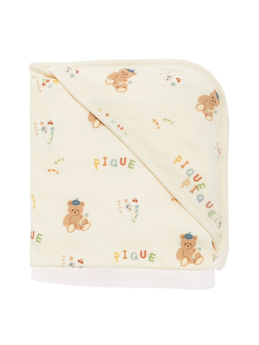GELATO PIQUE KIDS & BABY「【KIDS】ドローイングベア柄ブランケット」|ブランケット|