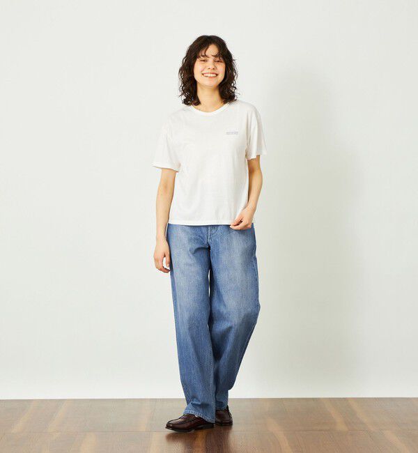 MACKINTOSH PHILOSOPHY「GREY LABEL リネンミックスロゴTシャツ」|Tシャツ・カットソー|