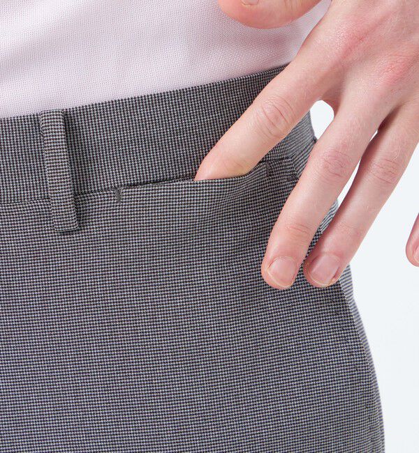 MACKINTOSH PHILOSOPHY「トロッター トラウザーズ＃055 マイクロ千鳥」|スラックス|