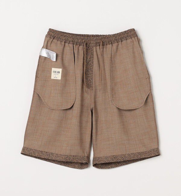 SHIPS any「SHIPS any:〈UVカット〉FUTURE LINEN CANVAS リネンライク イージー ショーツ◇」|その他|