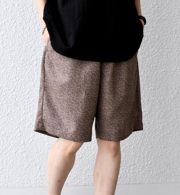 SHIPS any「SHIPS any:〈UVカット〉FUTURE LINEN CANVAS リネンライク イージー ショーツ◇」|その他|