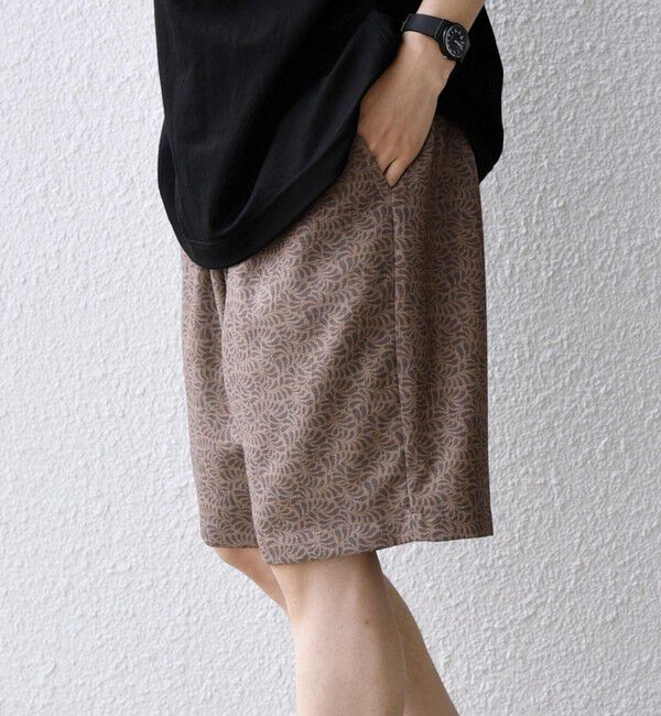SHIPS any「SHIPS any:〈UVカット〉FUTURE LINEN CANVAS リネンライク イージー ショーツ◇」|その他|