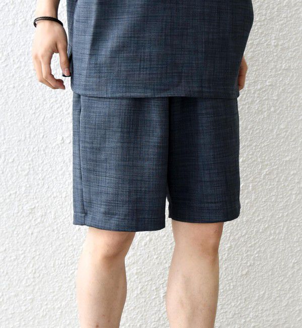 SHIPS any「SHIPS any:〈UVカット〉FUTURE LINEN CANVAS リネンライク イージー ショーツ◇」|その他|