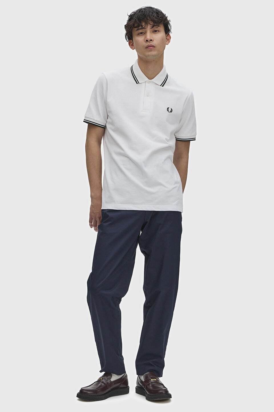FRED PERRY 「The Fred Perry Shirt  M12／イングランド製 フレッドペリー ポロシャツ M12」|ポロシャツ|