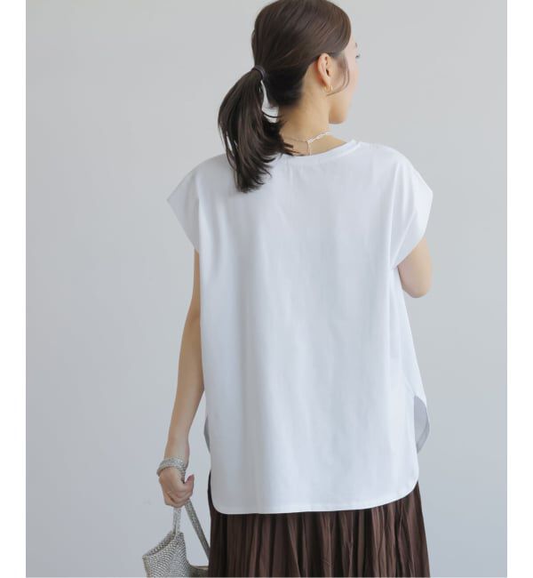 JOURNAL STANDARD relume「《追加》オーガニックコットン汗染み防止タックプルオーバー」|Tシャツ・カットソー|
