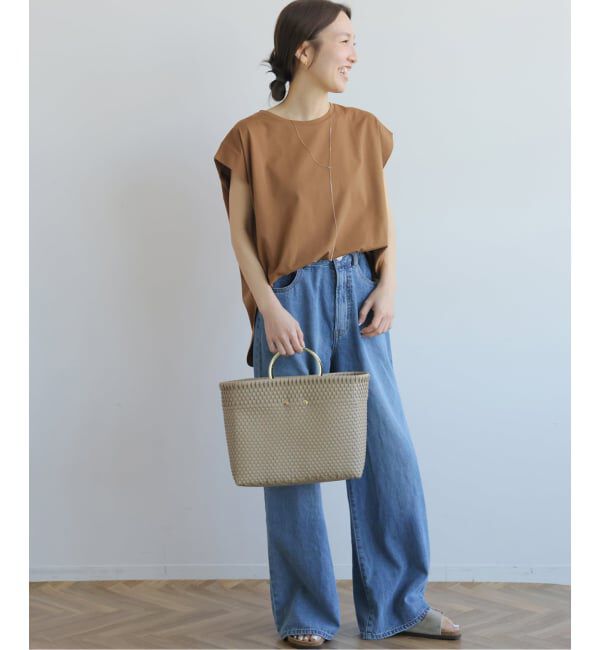 JOURNAL STANDARD relume「《追加》オーガニックコットン汗染み防止タックプルオーバー」|Tシャツ・カットソー|