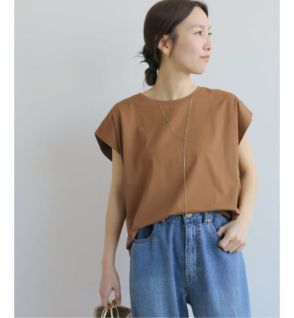 JOURNAL STANDARD relume「《追加》オーガニックコットン汗染み防止タックプルオーバー」|Tシャツ・カットソー|