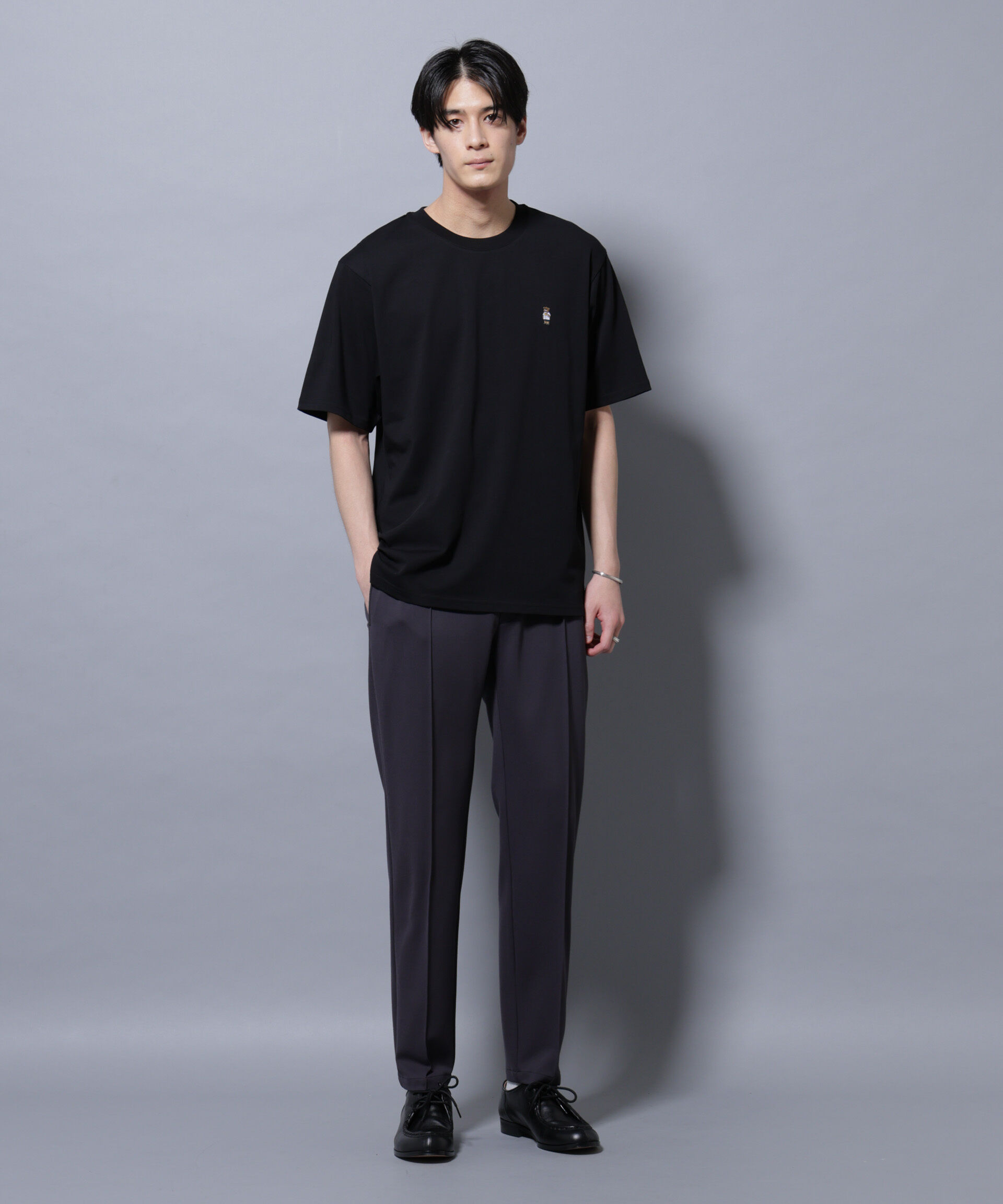 NANO universe「ナノベアTシャツ 半袖 夏服Ver.2」|Tシャツ・カットソー|