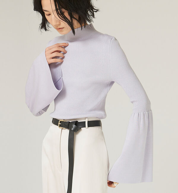 The Store by C' 「【COCUCA】グロスニットプルオーバー」|ニット・セーター|ラベンダー