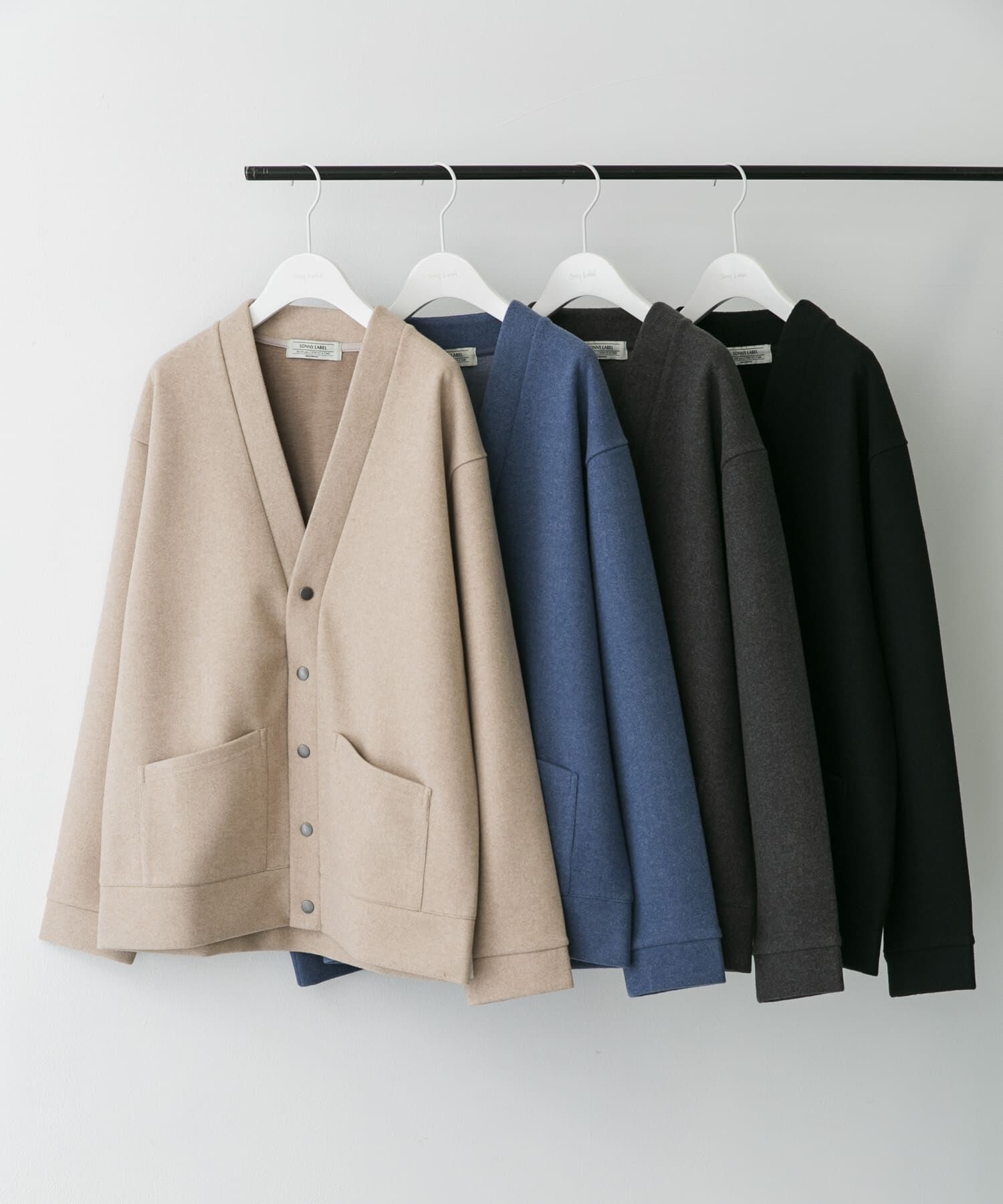 Sonny Label 「ストレッチメルトンカーディガン」|カーディガン|