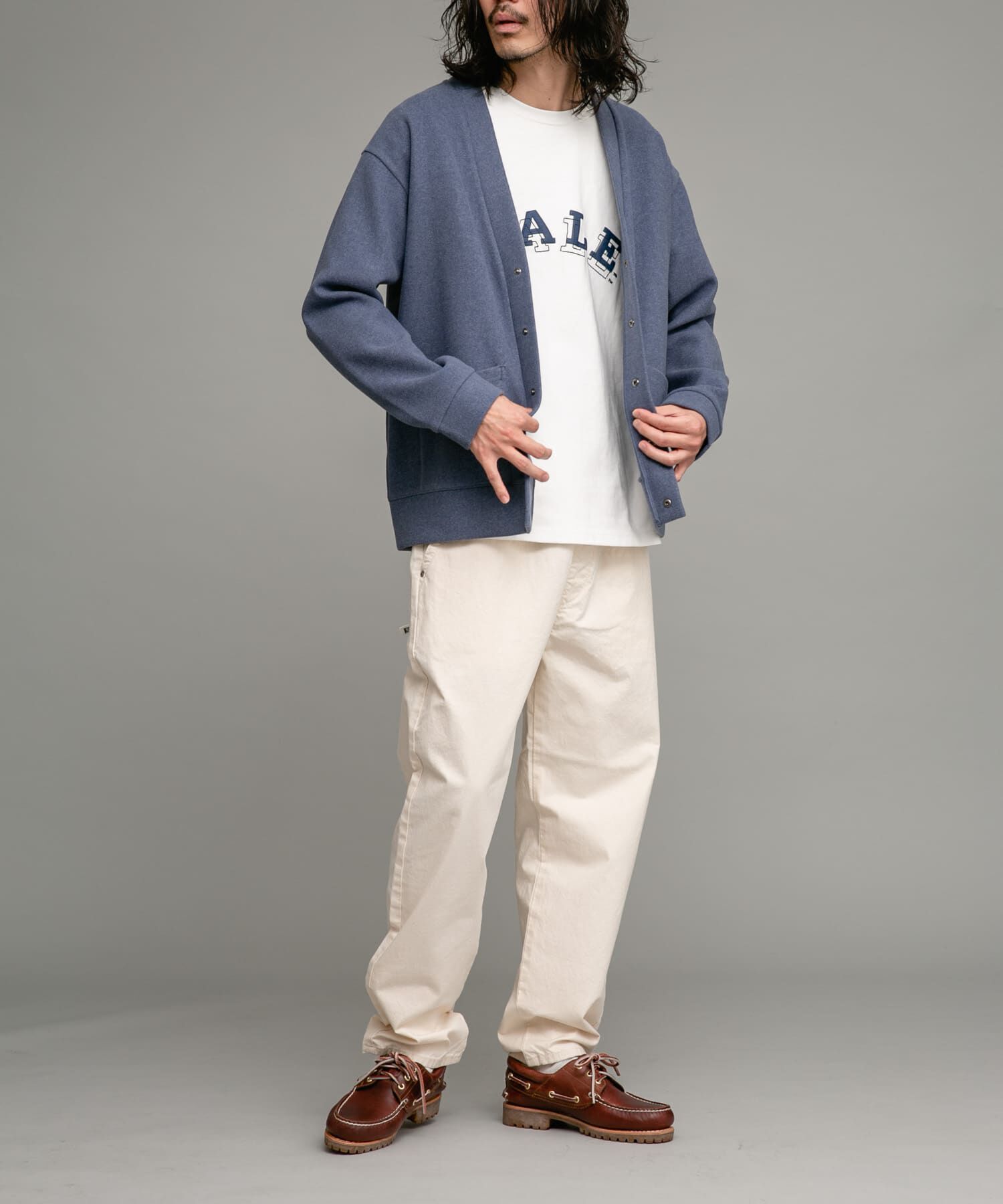 Sonny Label 「ストレッチメルトンカーディガン」|カーディガン|