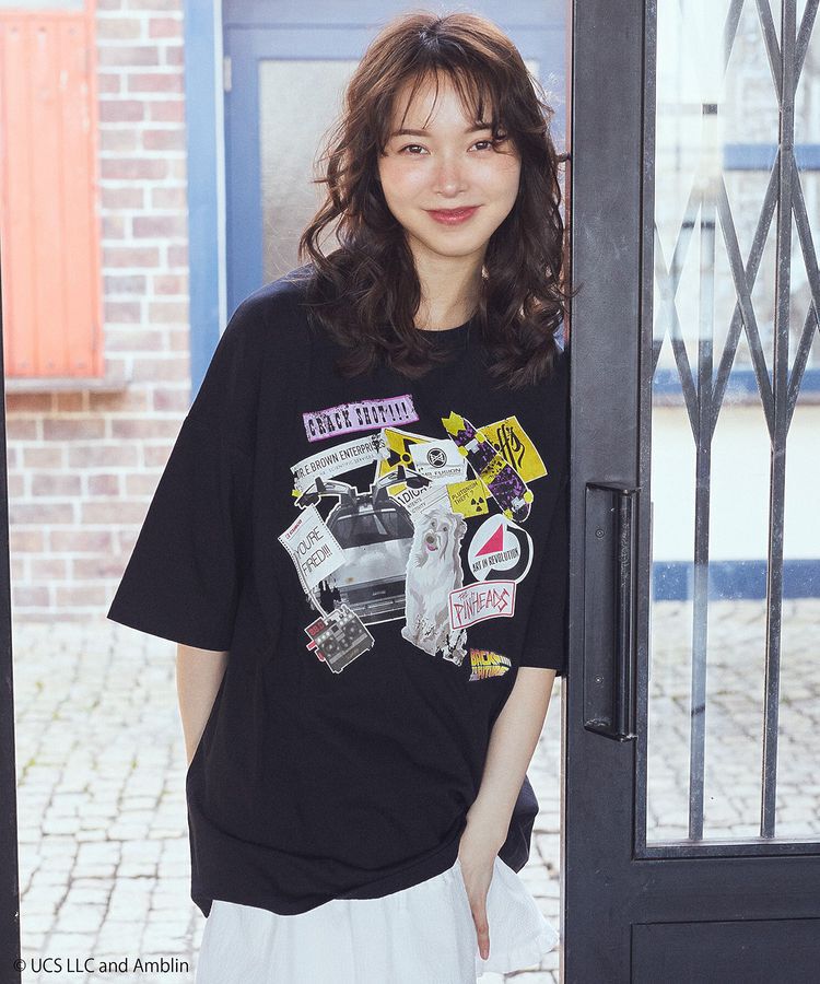 earth music&ecology「Back to the Future/emae bigT」|Tシャツ・カットソー|
