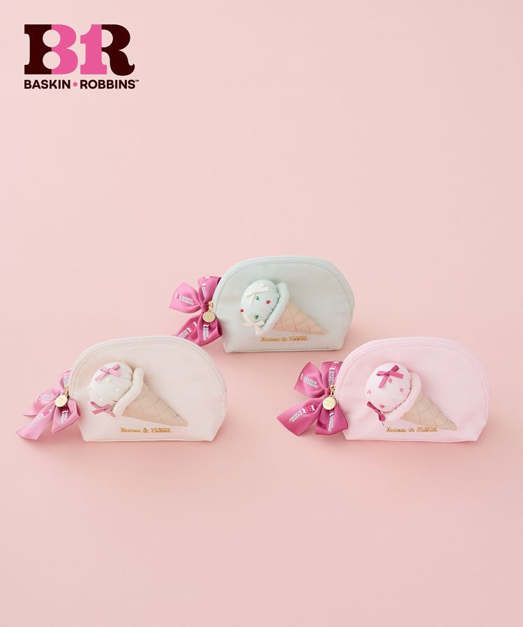 Maison de FLEUR「サーティワン ラウンドポーチ」|ポーチ|