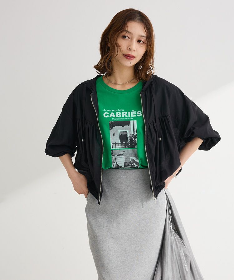 Green Parks「シアーマウンテンパーカー」|ブルゾン・スタジャン|Black