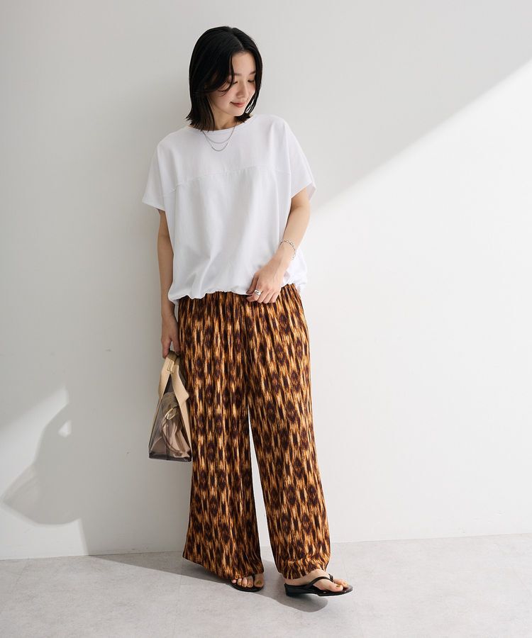 Green Parks「【適ON】超冷感ドロストフレンチプルオーバー」|Tシャツ・カットソー|