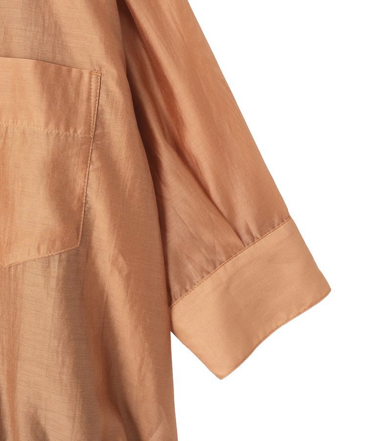 YECCA VECCA「【2点SET】シアーシャツ&times;Aラインキャミワンピース」|ワンピース|