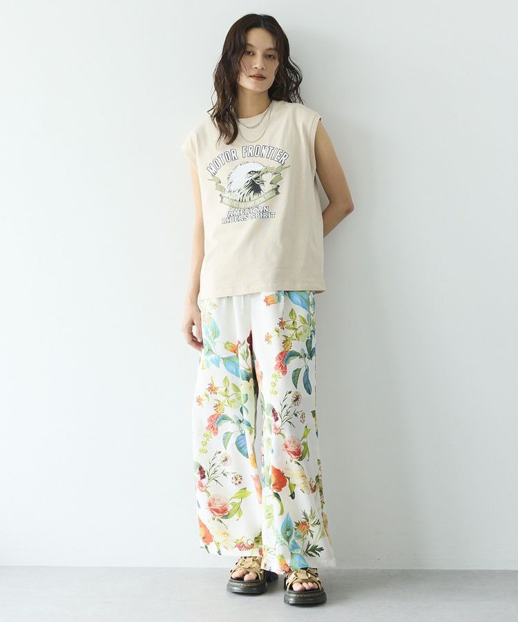 GARAGE OF GOOD CLOTHING「【日本製】フラワープリントパンツ」|その他|