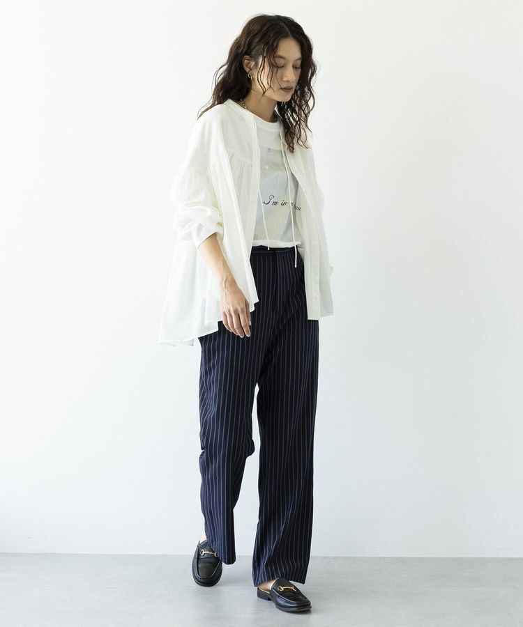 GARAGE OF GOOD CLOTHING「コットンギャザーブラウス」|シャツ・ブラウス|