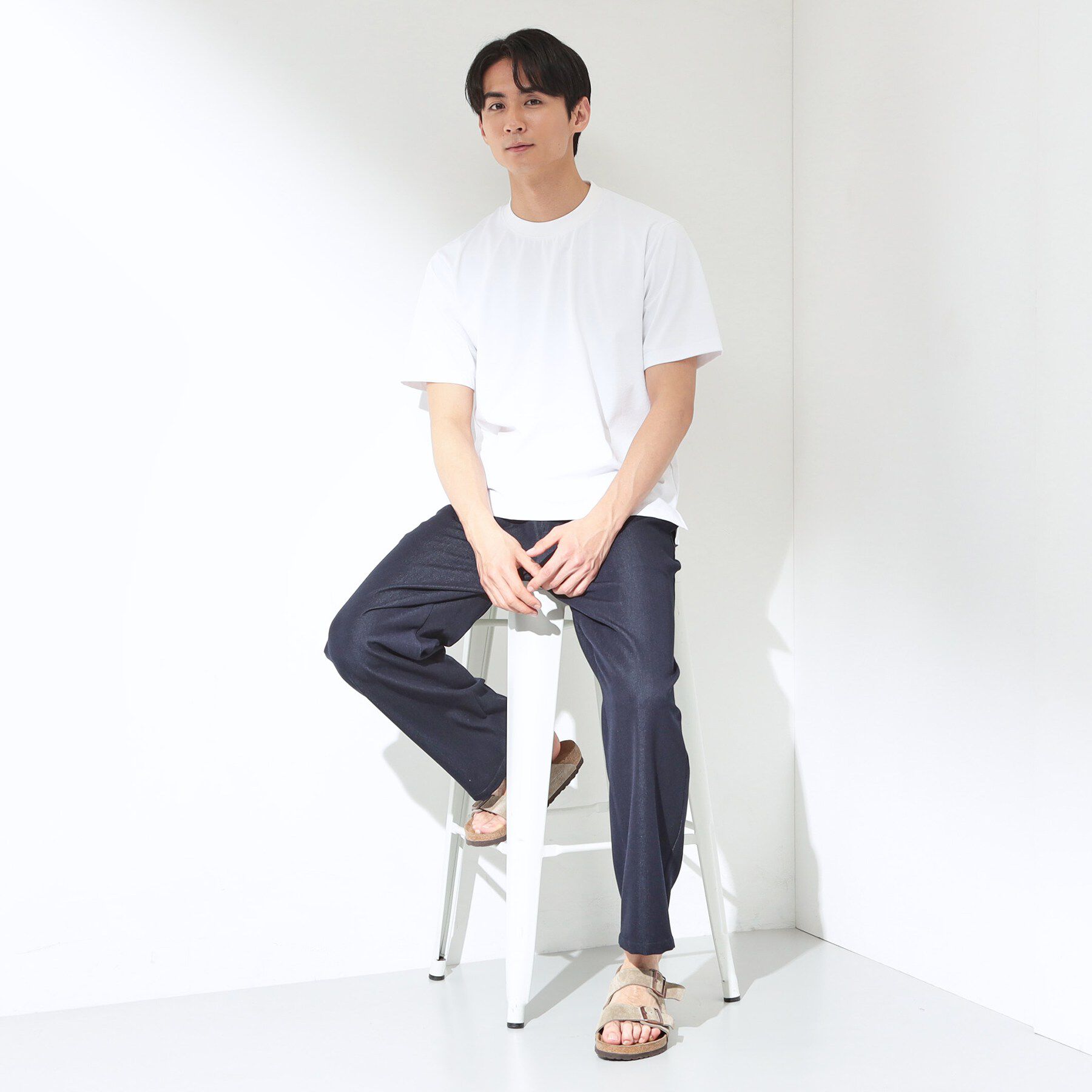 THE SHOP TK「【接触冷感/吸水速乾/UVカット/透け防止/遮熱】BO-NO TEE/ボーノTシャツ」|Tシャツ・カットソー|