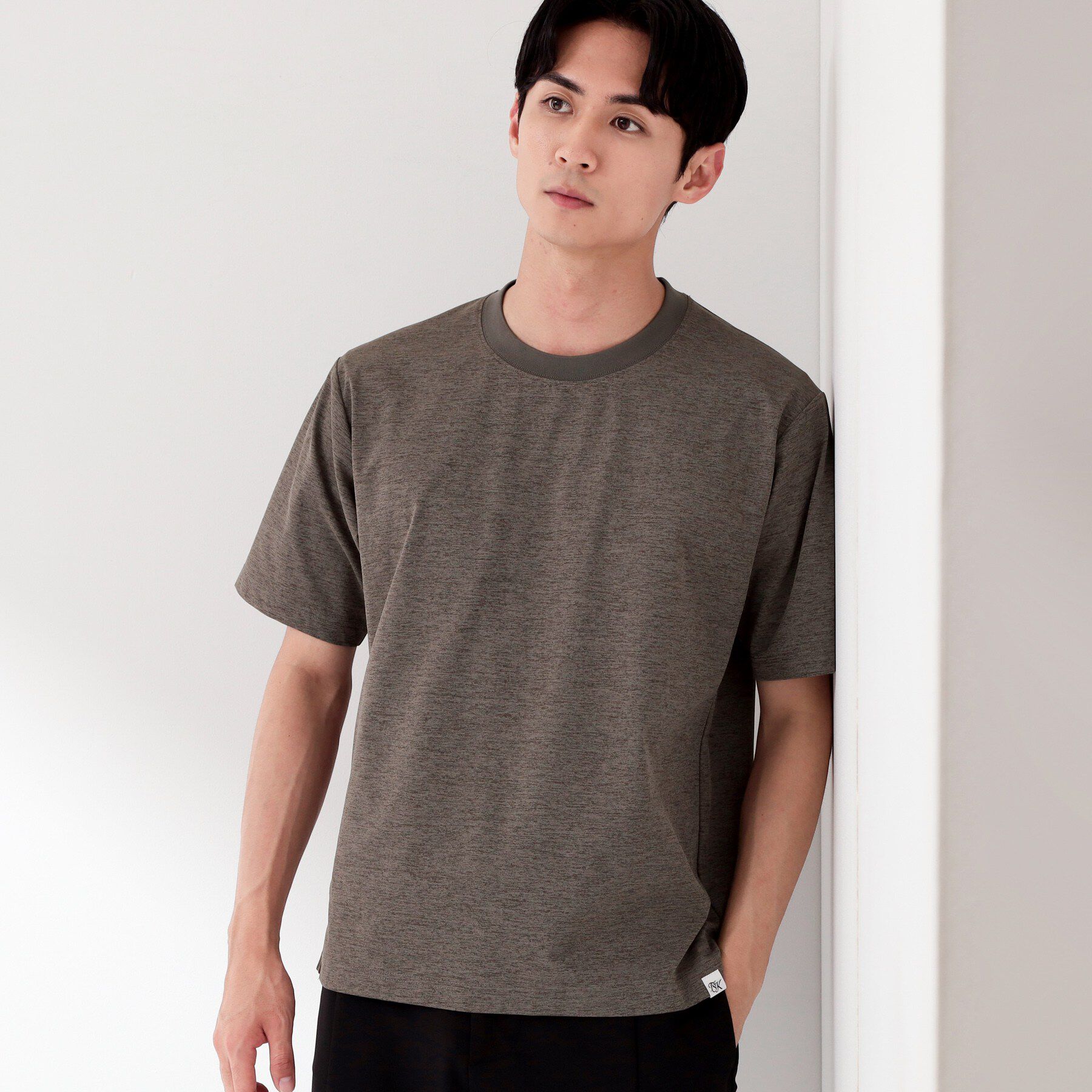 THE SHOP TK「【接触冷感/吸水速乾/UVカット/透け防止/遮熱】BO-NO TEE/ボーノTシャツ」|Tシャツ・カットソー|
