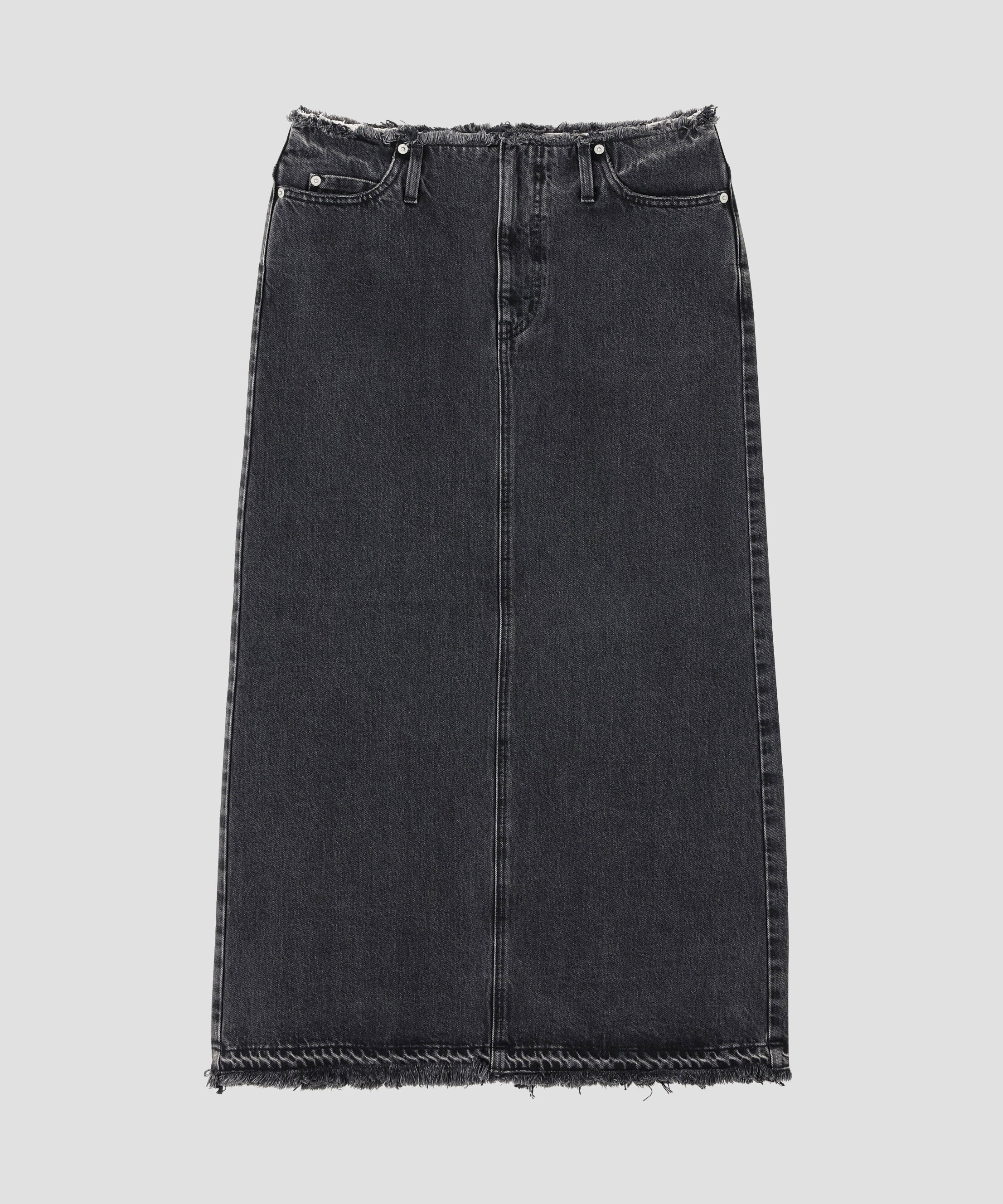 YLEVE 「YLEVE / 13.5oz DENIM SKIRT」|スカート|グレー