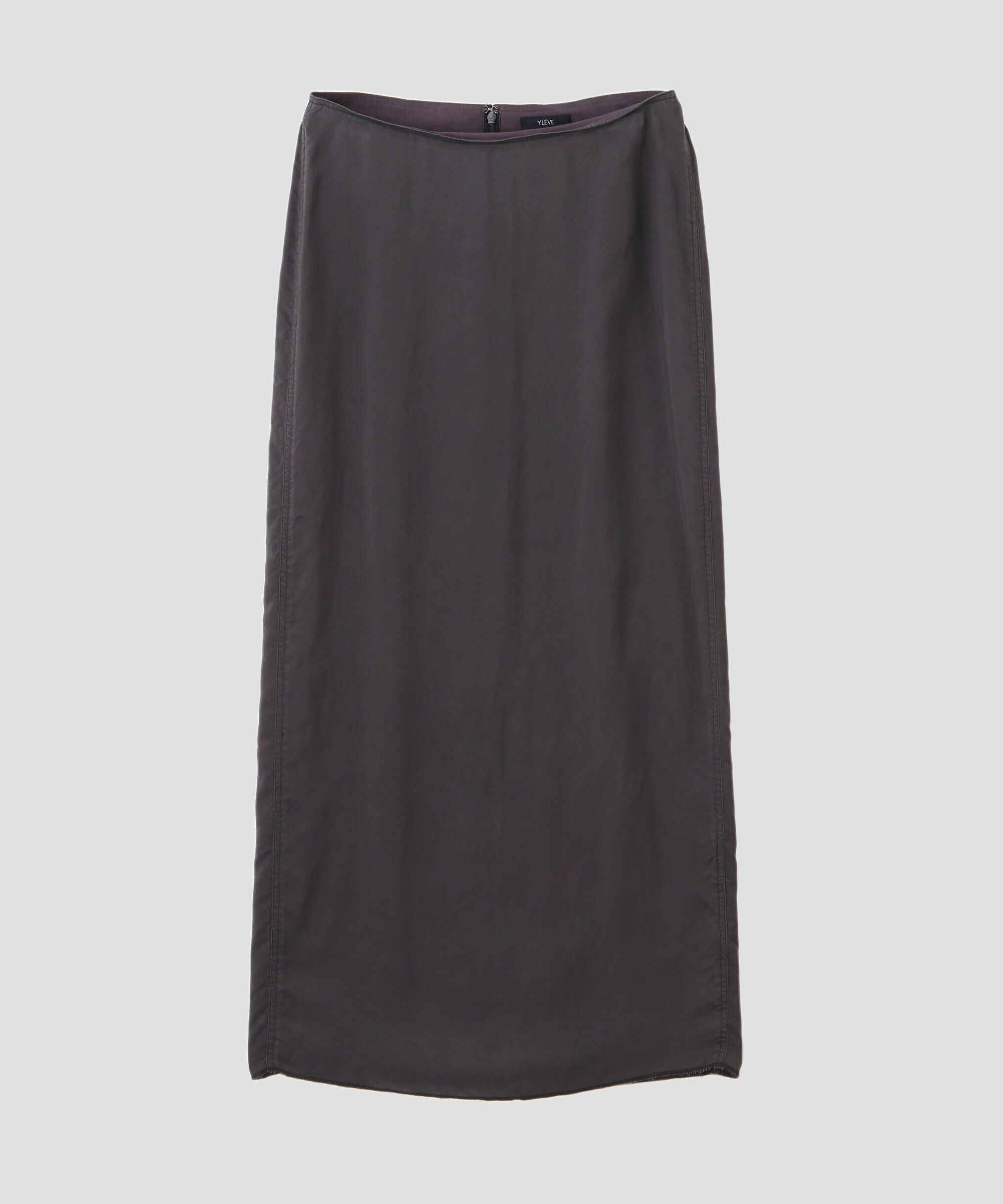 YLEVE 「YLEVE / CUPRA TWILL GARMANT DYE SKIRT」|スカート|