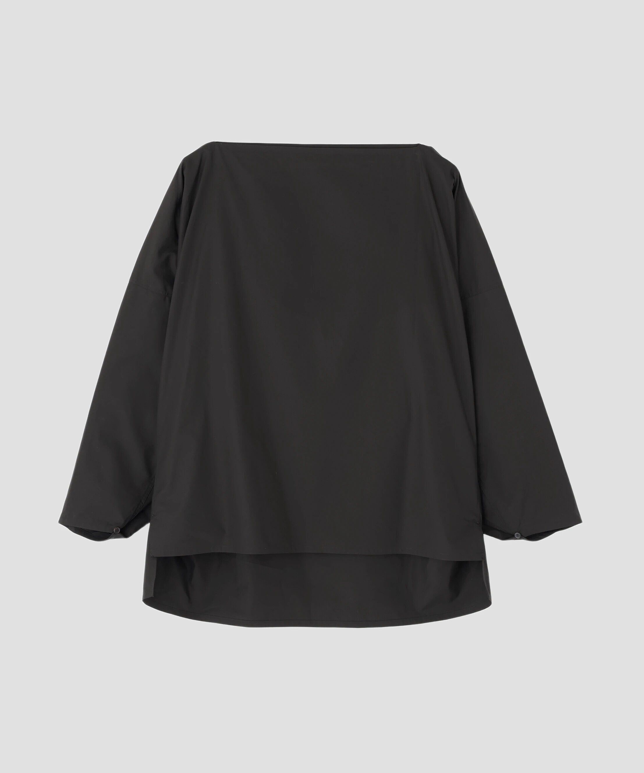 YLEVE 「YLEVE / FINX COTTON WEATHER PULL OVER SHIRT」|シャツ・ブラウス|ブラック