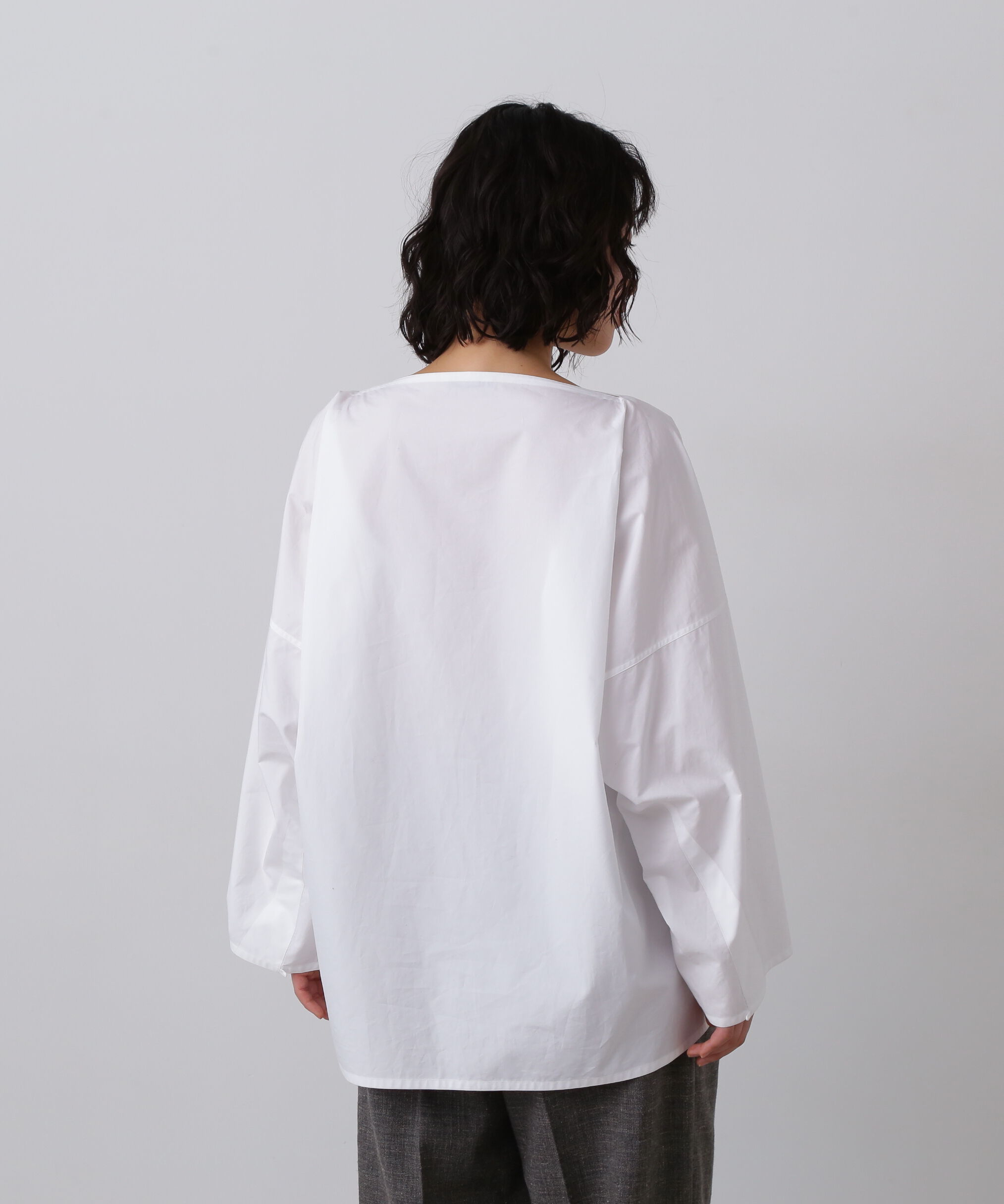 YLEVE 「YLEVE / FINX COTTON WEATHER PULL OVER SHIRT」|シャツ・ブラウス|